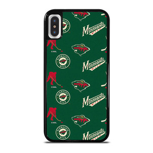 MINNESOTA WILD NHL PATTERN iPhone X / XS Case MINNESOTA WILD NHL PATTERN iPhone X / XS Case