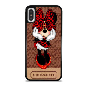 MINNIE MOUSE COACH iPhone X / XS Case MINNIE MOUSE COACH iPhone X / XS Case