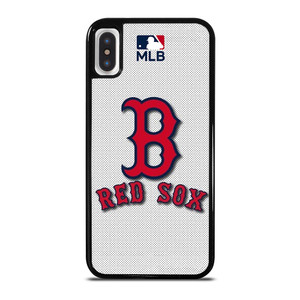 MLB BOSTON RED SOX JERSEY iPhone X / XS Case MLB BOSTON RED SOX JERSEY iPhone X / XS Case