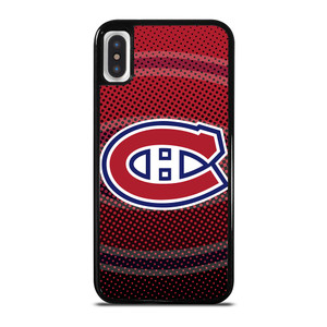MONTREAL CANADIENS HALFTONE LOGO iPhone X / XS Case MONTREAL CANADIENS HALFTONE LOGO iPhone X / XS Case