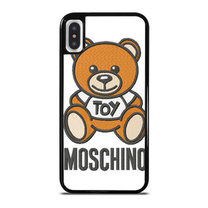 MOSCHINO TOY EMBROIDERED iPhone X / XS Case MOSCHINO TOY EMBROIDERED iPhone X / XS Case