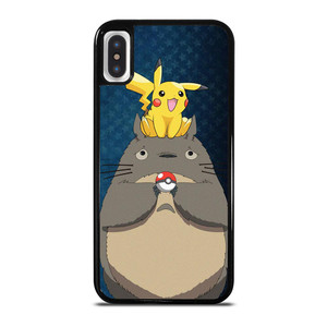 MY NEIGHBOR TOTORO X POKEMON PIKACHU iPhone X / XS Case MY NEIGHBOR TOTORO X POKEMON PIKACHU iPhone X / XS Case