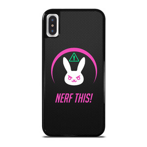 NERF THIS OVERWATCH D.VA iPhone X / XS Case NERF THIS OVERWATCH D.VA iPhone X / XS Case
