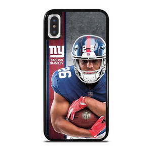 NEW YORK GIANTS SAQUON BARKLEY FOOTBALL iPhone X / XS Case