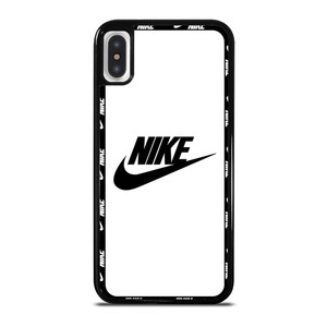 NIKE SWOOSH ROUND WHITE iPhone X / XS Case NIKE SWOOSH ROUND WHITE iPhone X / XS Case