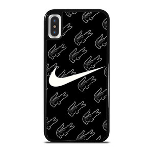 NIKE X LACOSTE PATTERN iPhone X / XS Case NIKE X LACOSTE PATTERN iPhone X / XS Case