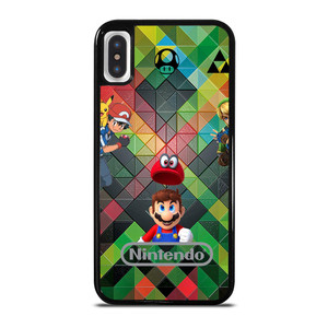 NINTENDO SWITCH GAME COLLECTION iPhone X / XS Case NINTENDO SWITCH GAME COLLECTION iPhone X / XS Case