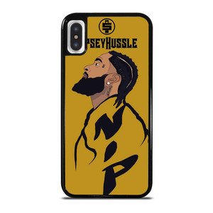 NIPSEY HUSSLE CLIP ART iPhone X / XS Case NIPSEY HUSSLE CLIP ART iPhone X / XS Case