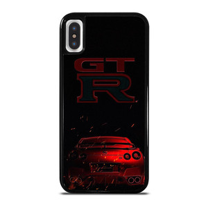 NISSAN GTR RED LOGO iPhone X / XS Case