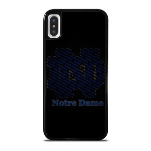 NOTRE DAME IRISH LOGO PATTERN iPhone X / XS Case NOTRE DAME IRISH LOGO PATTERN iPhone X / XS Case