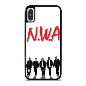 NWA NIGGAZ WIT ATTITUDES HIP HOP 2 iPhone X / XS Case