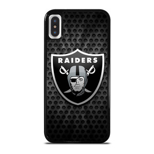 OAKLAND RAIDERS METAL LOGO iPhone X / XS Case