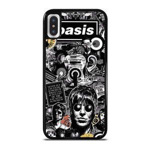 OASIS ROCK BAND POSTER iPhone X / XS Case