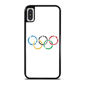 OLYMPIC RINGS LOGO BRUSHED iPhone X / XS Case