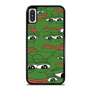 PEPE THE FROG PATTERN iPhone X / XS Case