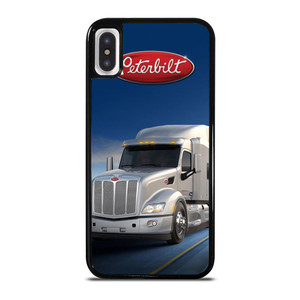 PETERBILT WHITE TRUCK iPhone X / XS Case PETERBILT WHITE TRUCK iPhone X / XS Case