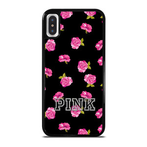 PINK VICTORIA SECRET ROSES iPhone X / XS Case