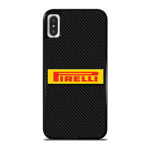 PIRELLI TIRE LOGO CARBOON iPhone X / XS Case