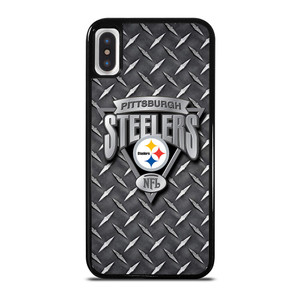 PITTSBURGH STEELERS METAL LOGO iPhone X / XS Case PITTSBURGH STEELERS METAL LOGO iPhone X / XS Case