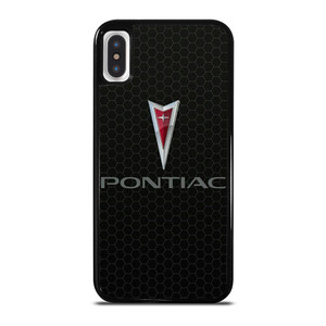 PONTIAC AUTOMOBILE LOGO METAL iPhone X / XS Case PONTIAC AUTOMOBILE LOGO METAL iPhone X / XS Case