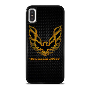 PONTIAC TRANS AM FIREBIRD METAL LOGO iPhone X / XS Case