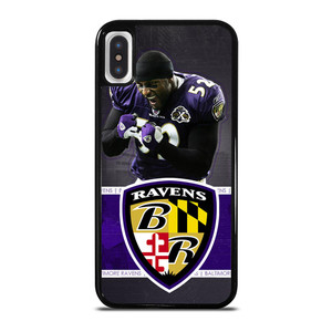 RAY LEWIS BALTIMORE RAVENS FOOTBALL iPhone X / XS Case RAY LEWIS BALTIMORE RAVENS FOOTBALL iPhone X / XS Case