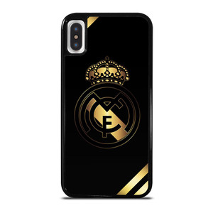 REAL MADRID FC NEW GOLD LOGO iPhone X / XS Case REAL MADRID FC NEW GOLD LOGO iPhone X / XS Case