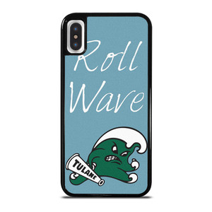ROLL WAVE TULANE UNIVERSITY iPhone X / XS Case ROLL WAVE TULANE UNIVERSITY iPhone X / XS Case