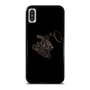 ROYAL ENFIELD KEY CHAN BLACK LOGO iPhone X / XS Case