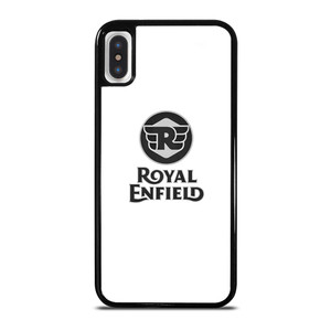 ROYAL ENFIELD WHITE LOGO iPhone X / XS Case
