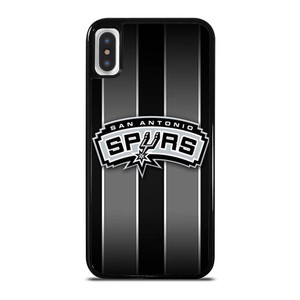 SAN ANTONIO SPURS NBA STRIPE LOGO iPhone X / XS Case