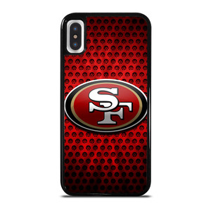 SAN FRANCISCO 49ERS SF METAL iPhone X / XS Case SAN FRANCISCO 49ERS SF METAL iPhone X / XS Case