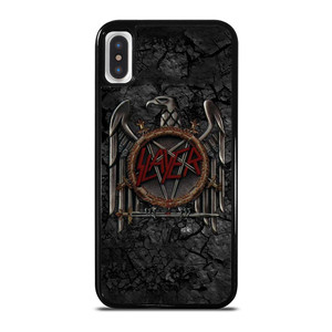 SLAYER METAL BAND EMBLEM iPhone X / XS Case