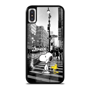 SNOOPY STREET RAIN iPhone X / XS Case