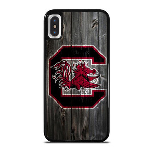 SOUTH CAROLINA GAMECOCKS WOODEN LOGO iPhone X / XS Case