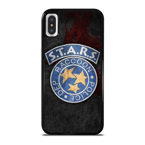 STARS RACCOON POLICE DEP BADGE iPhone X / XS Case
