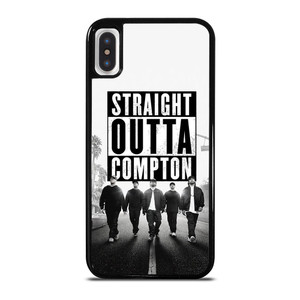 STRAIGHT OUTTA COMPTON HIP HOP GROUP iPhone X / XS Case