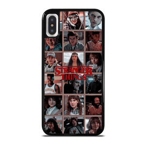 STRANGER THINGS ALL CHARACTER iPhone X / XS Case