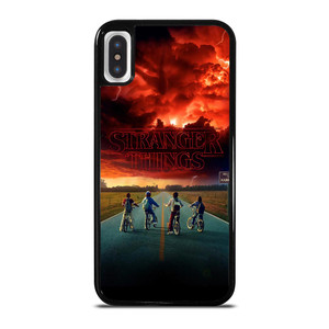 STRANGER THINGS MOVIE POSTER iPhone X / XS Case