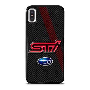 SUBARU STI CARBON LOGO iPhone X / XS Case