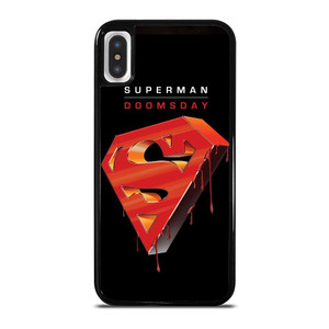 SUPERMAN DOOMSDAY LOGO iPhone X / XS Case