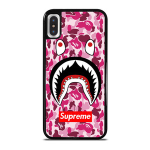 SUPREME BAPE CAMO SHARK iPhone X / XS Case