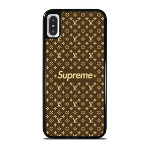 SUPREME BROWN PATTERN NEW iPhone X / XS Case