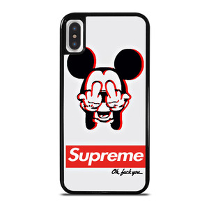 SUPREME MICKEY MOUSE iPhone X / XS Case