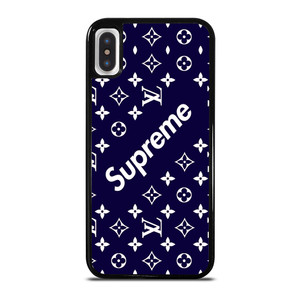 SUPREME NAVY PATTREN iPhone X / XS Case SUPREME NAVY PATTREN iPhone X / XS Case