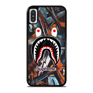 SUPREME X BAPE ABSTRACTIVE iPhone X / XS Case