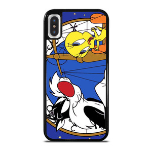 SYLVESTER AND TWEETY CARTOON iPhone X / XS Case