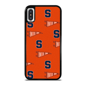 SYRACUSE ORANGE LOGO PATTERN iPhone X / XS Case