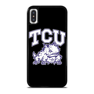 TCU HORNED FROGS FOOTBALL LOGO iPhone X / XS Case