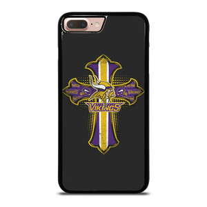 MINNESOTA VIKINGS LOGO CROSS iPhone 8 Plus Case MINNESOTA VIKINGS LOGO CROSS iPhone 8 Plus Case